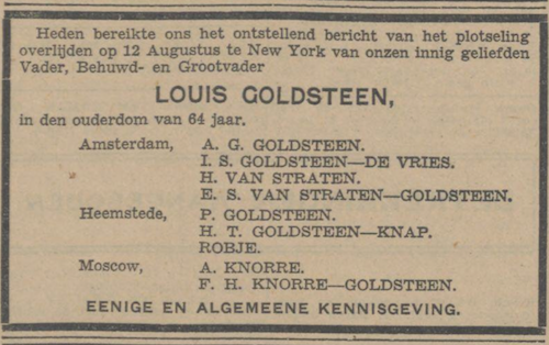 1940_Overlijdensbericht NL