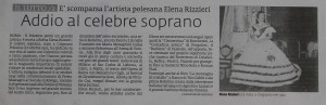 Morta Elena Rizzieri