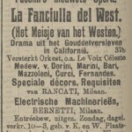 NEDERLANDSE PREMIÈRE: Puccini – La Fanciulla Del West